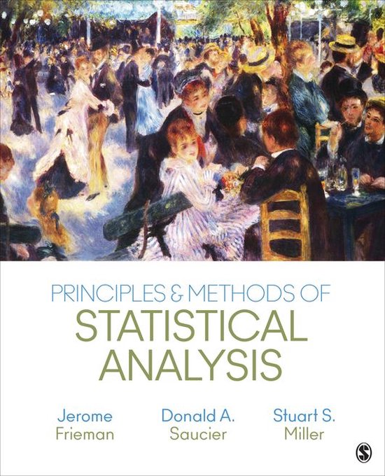 Principles & Methods of Statistical Analysis - cover