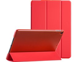 YONO Hoes geschikt voor Apple iPad 9 10.2 inch - 9e Generatie - 8e - 7e - 2021 - 2020 - 2019 - Case Cover - Tablet Hoesje - Rood