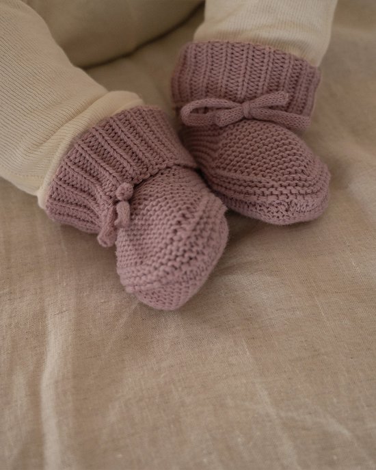 Chaussons en tricot Lodger - 0 à 6 mois - Rose