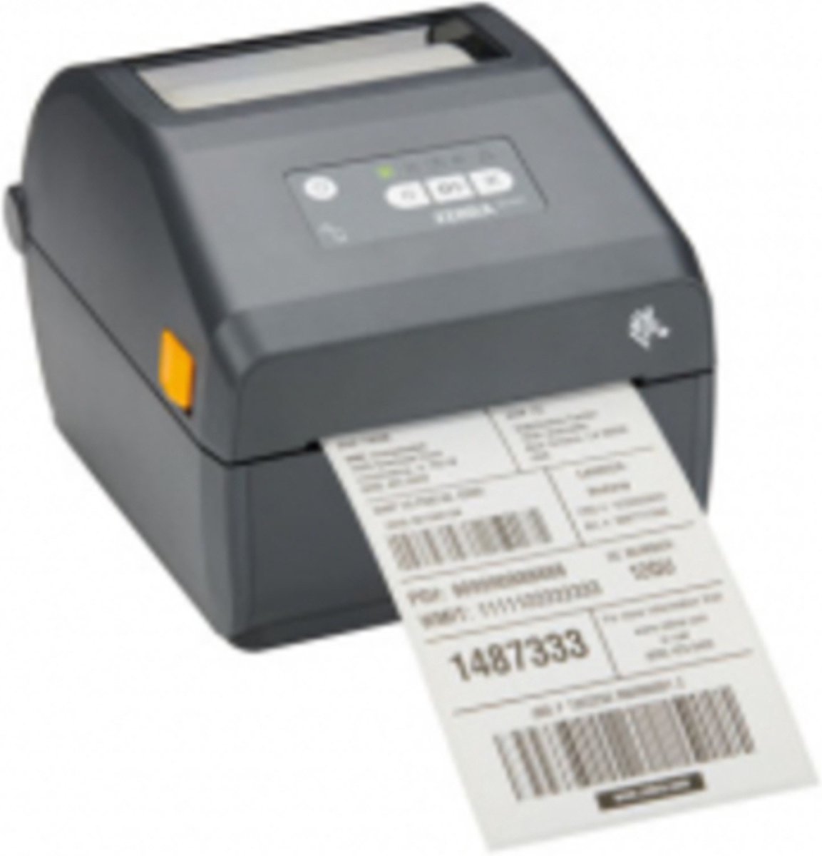 Zebra ZD421c, cartridge, 12 dots/mm (300 dpi), RTC, EPLII, ZPLII, USB, USB Host, BT, Wi-Fi, grey
