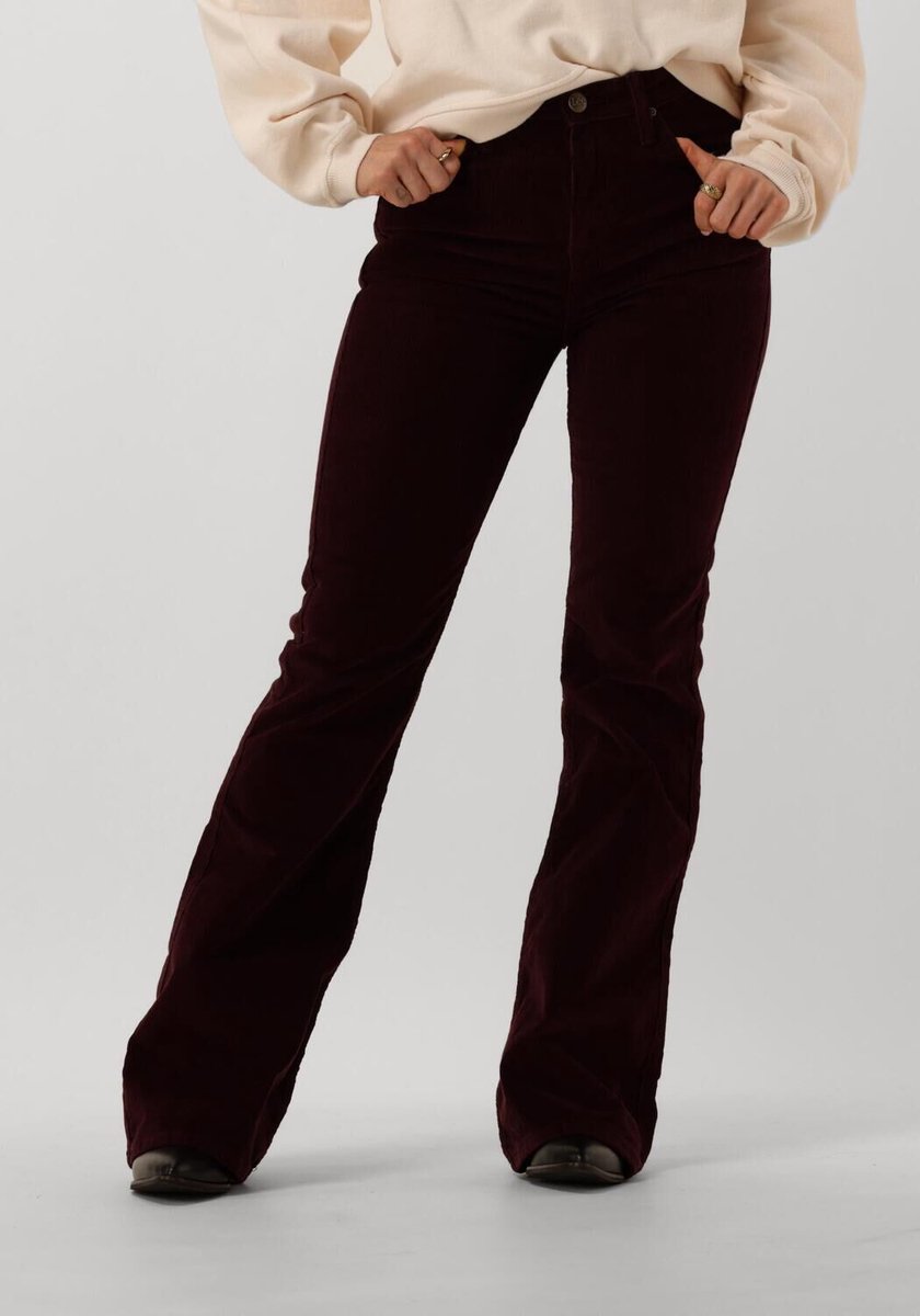 Lee Breese Jeans Dames Broek Rood