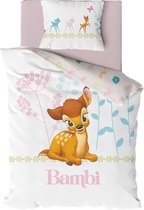 Disney Bambi Baby Dekbedovertrek - 100 x 135 cm + 40 x 60 cm ...