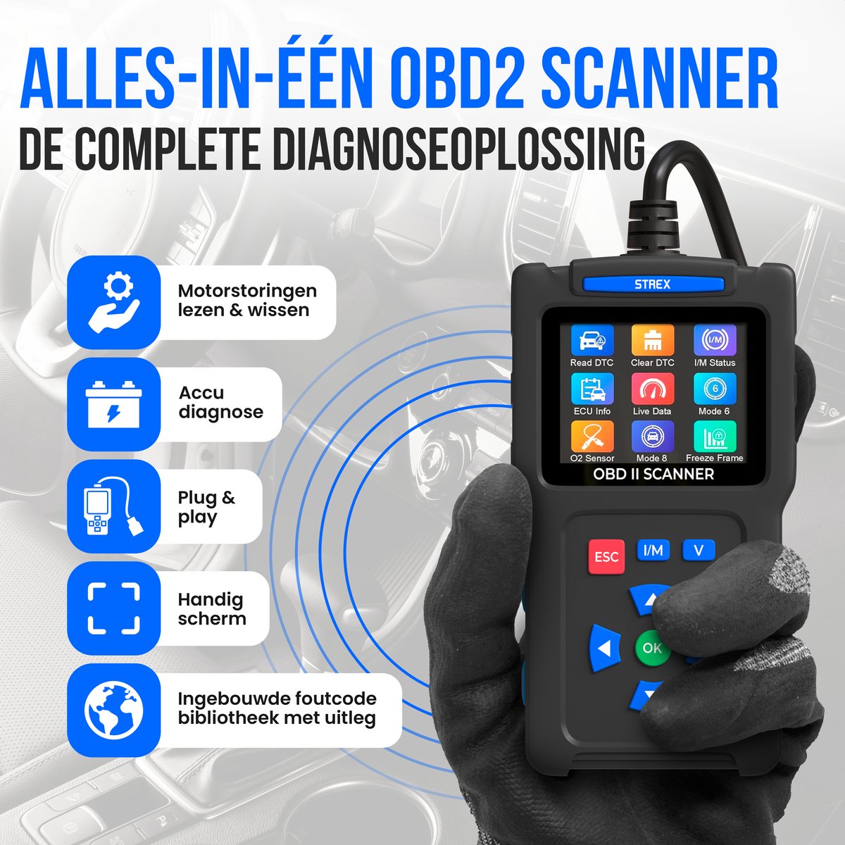 Strex OBD2 Scanner - Autodagnose thumbnail 2
