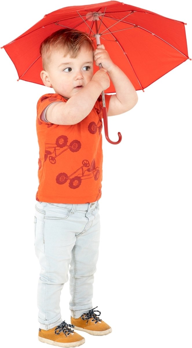 Parapluie Enfant Minnie Mouse - 71cm Diamètre, Transparent Rose - Cerdá