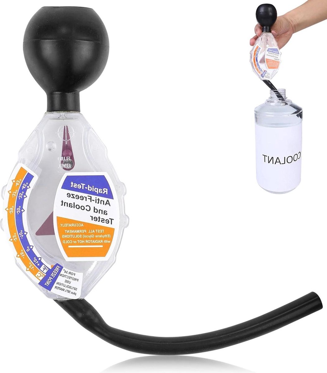 Antivriestester auto -43 °C koelmiddeltester HTML content nodig .