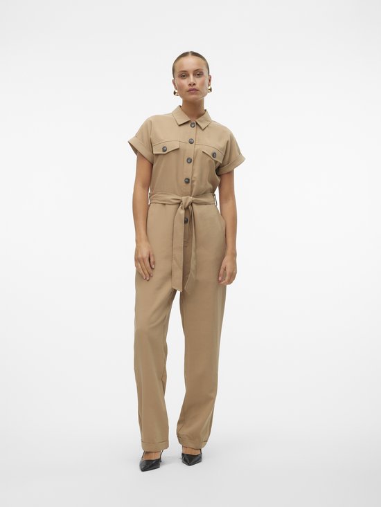 Vero Moda Vmmaggi Combinaison à mancherons Tigers Eye BEIGE XS