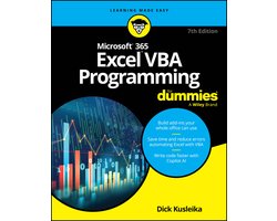 Omslag van Microsoft 365 Excel VBA Programming For Dummies