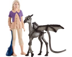foto van schleich WIZARDING WORLD - Luna Lovegood™ en Terzieler - Luna Lovegood™ & Baby Thestral - Harry Potter - 42636