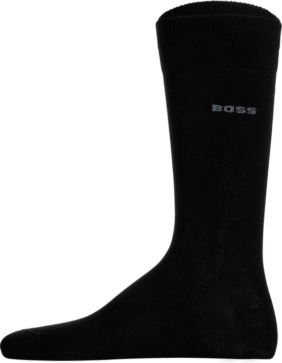 Herensokken Hugo Boss Men H 3 Pack As Uni Cc Black | Footshop