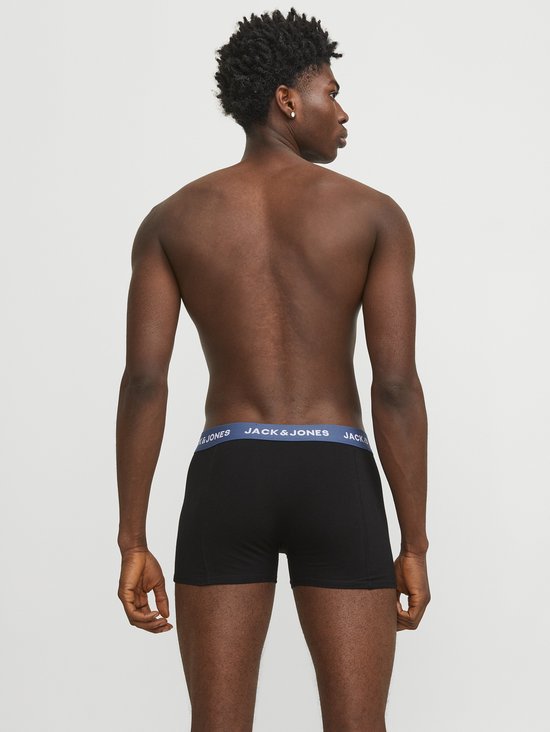 JACK&JONES JACSOLID TRUNKS 5 PACK ON Caleçons Homme - Taille XXL
