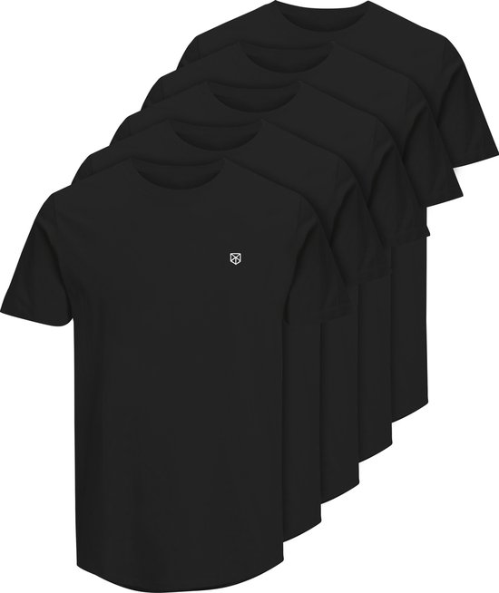 JACK&JONES - JPRBLABRODY TEE SS CREW NECK 5PK MP NOOS - Heren - T-shirts