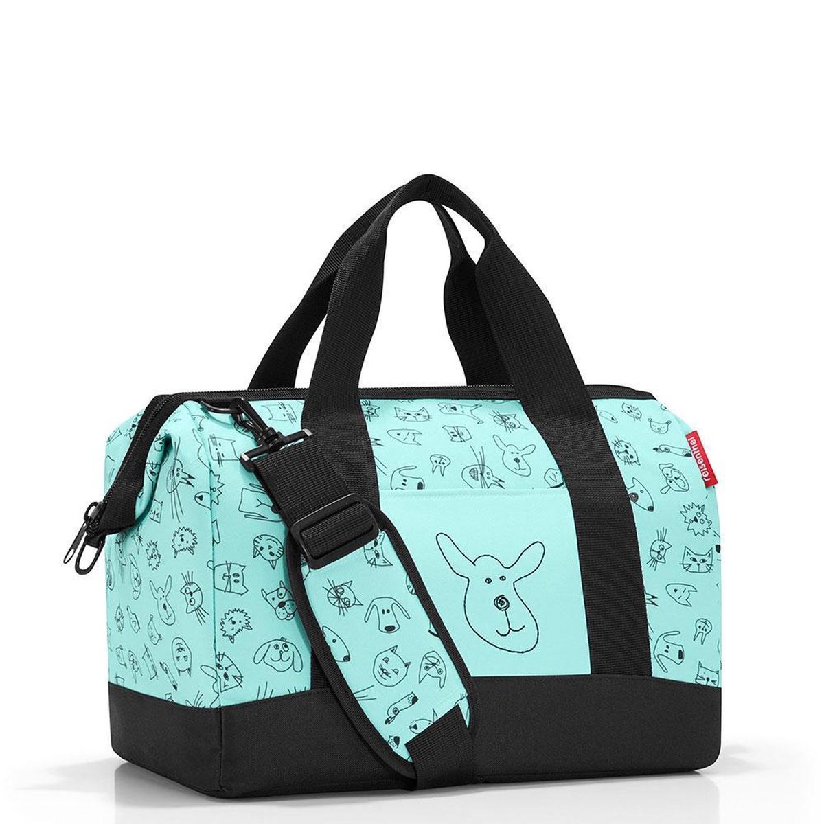 Reisenthel Allrounder M Kids Reistas - Kind - Maat M - 18L - Cats&Dogs Mint