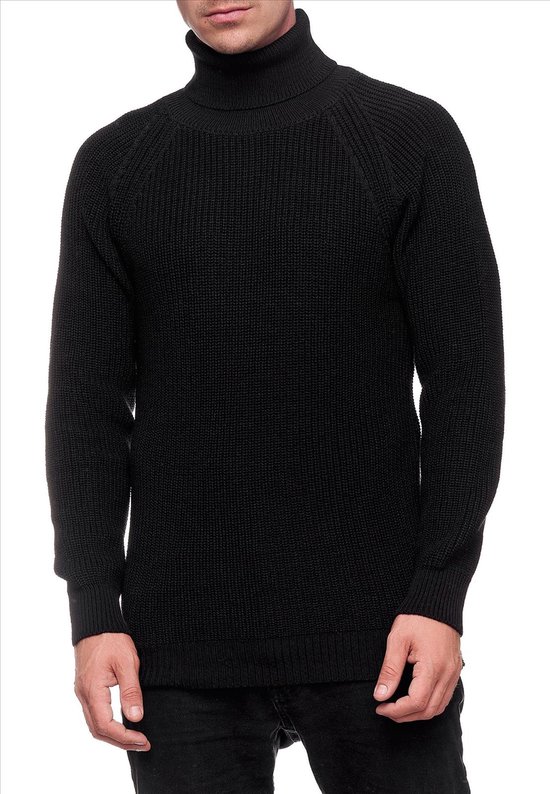 RustyNeal Heren Coltrui Zwart Longsleeve Coltrui bol