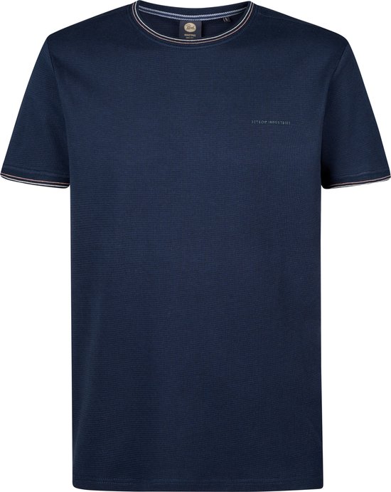 Petrol Industries - T-shirt à logo pour homme Turtlestone - Blauw - Taille XL