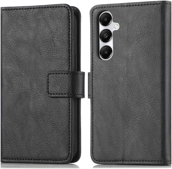 imoshion Hoesje - Geschikt voor Samsung Galaxy A16 (5G) / A16 (4G) - Luxe Bookcase - Zwart