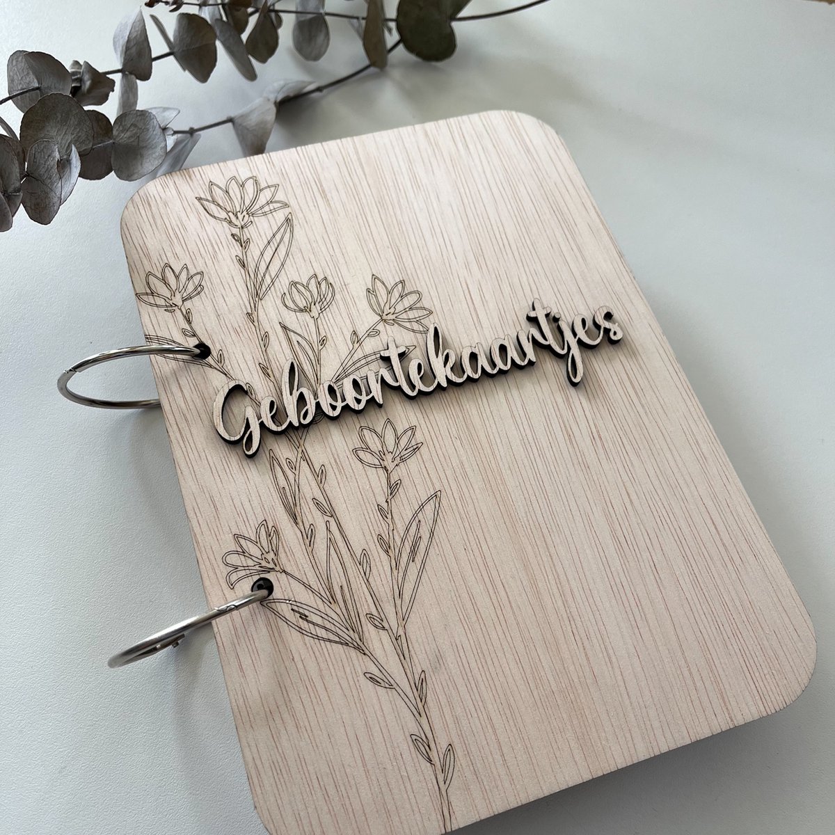 Goedkoopste Geboortekaartjes bundel (bloem