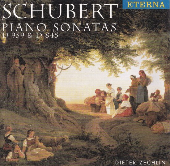 Piano Sonatas D959 en D845 - Franz Schubert - Dieter Zechlin (piano ...