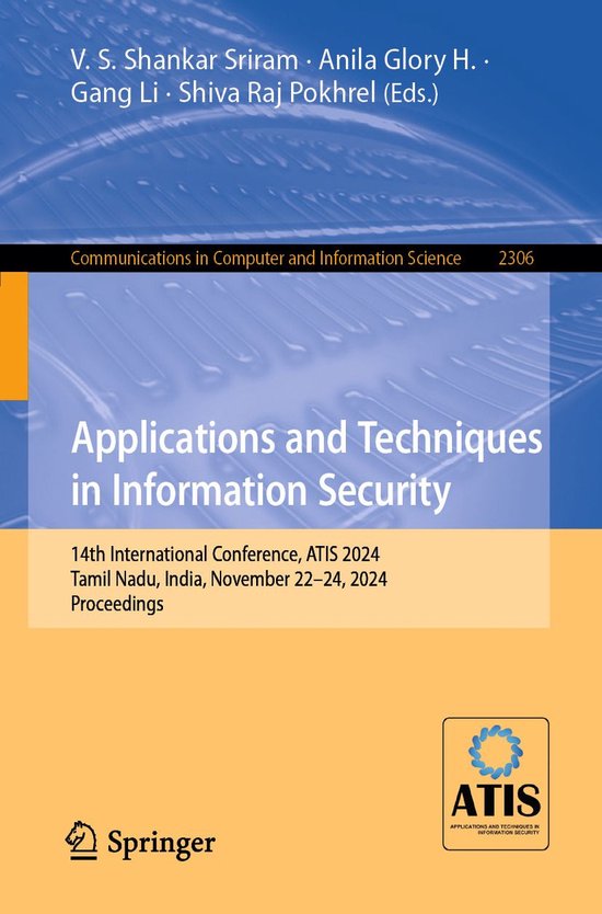 Springer Nature Proceedings Computer Science - Applications  ... - cover