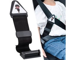 Knaak Gordelgeleider Autostoel Kind Beschermer - Gordelbeschermer - Autogordel - Kinderzitje - Zwart