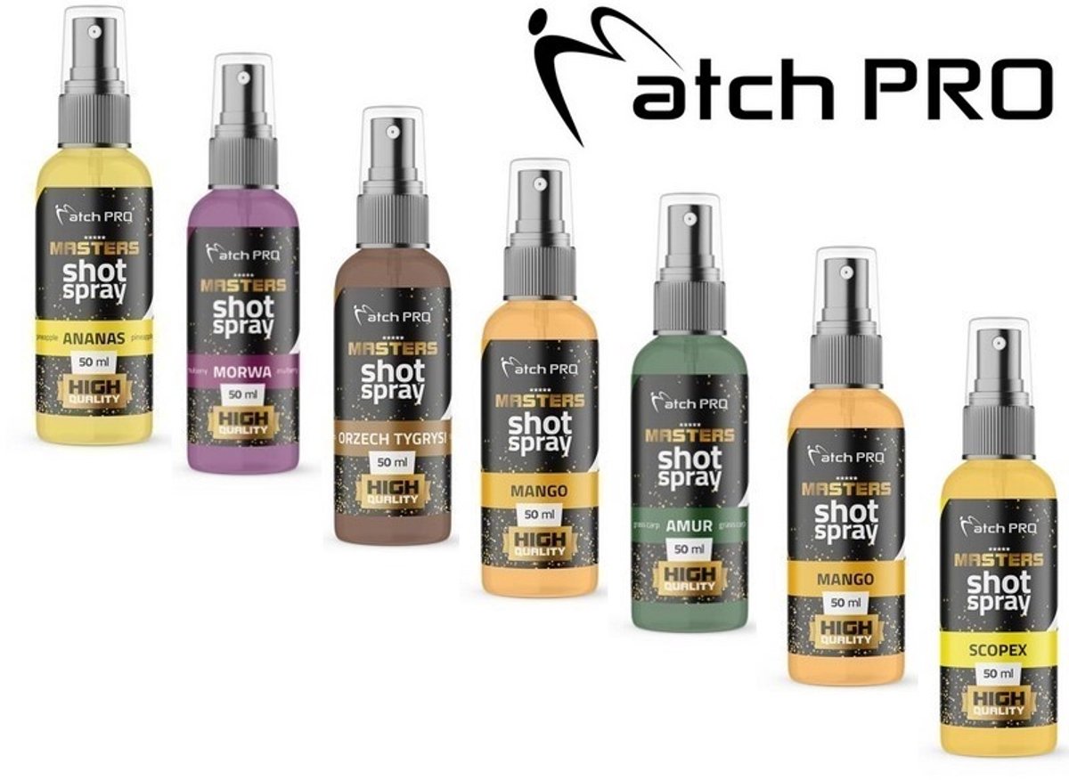 MatchPro Masters Shot Spray 50ml - Smaak : Worm
