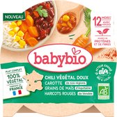 BABYBIO Petits Pots Pâtes Bolognaises Végétales Carottes Lentilles Tomates Bio - Dès 8 Mois - Lot De 6