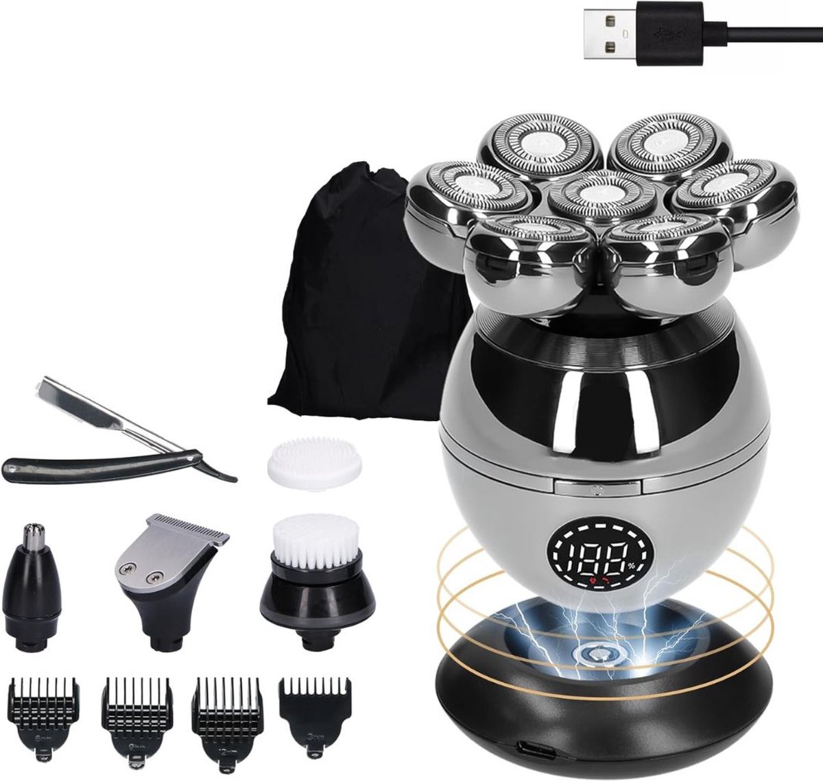 Scheerapparaat Mannen - Bodygroomer - Trimmer - Zilver