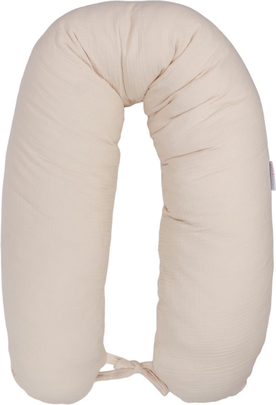 MamaLoes Soft Cotton Ecru Voedingskussen ML020419
