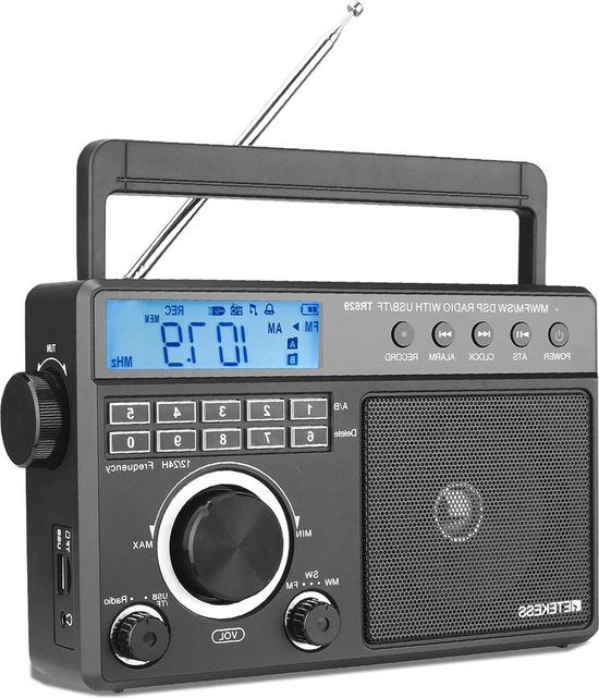 Portable Radio FM/AM/SW, All-Band Multi-Band