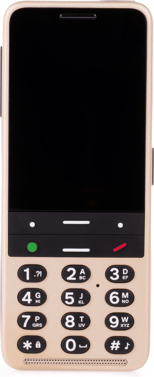 Blindshell Classic 3 - sprekende smartphone - Golden Sand - Whatsapp - 4G