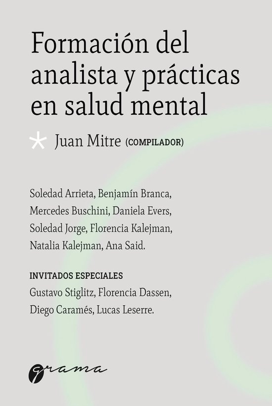 Formación del analista y prácticas en salud mental - cover
