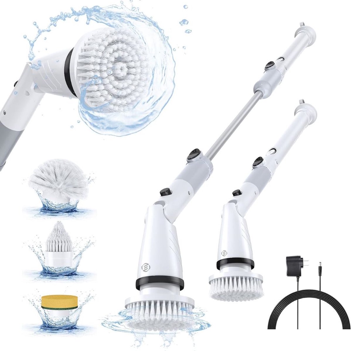 Goedkoopste Equivera Elektrische Spinschrobber- Spinning Schrobber - Elektrische Spin Schrobber - Draaiende Schrobber - Elektrische Schrobber - Schrobmachine - Poetsmachine - Schrobber - Elektrische Schrobborstel - Scrubber - Boenmachine - Spinscrubber - Elektri