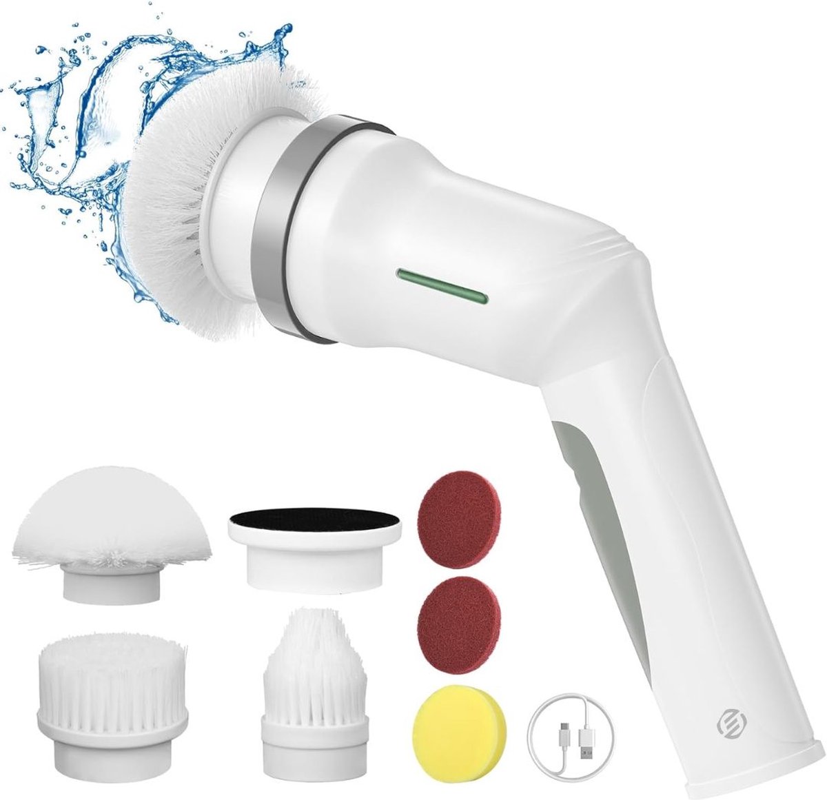 Goedkoopste Equivera Elektrische Spinschrobber- Spinning Schrobber - Elektrische Spin Schrobber - Draaiende Schrobber - Elektrische Schrobber - Schrobmachine - Poetsmachine - Schrobber - Elektrische Schrobborstel - Scrubber - Boenmachine - Spinscrubber - Elektri