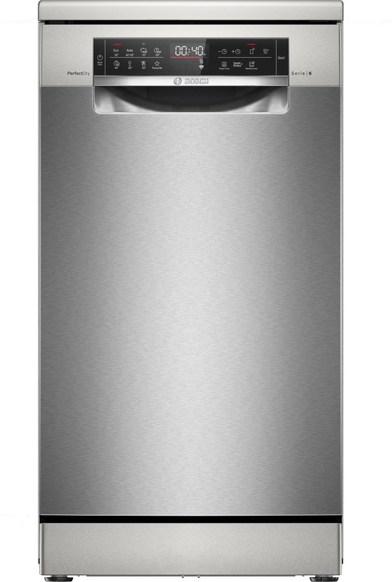 Bosch SPS6YMI14E - Serie 6 - Smalle vrijstaande vaatwasser - 45cm - Energielabel B - Home Connect