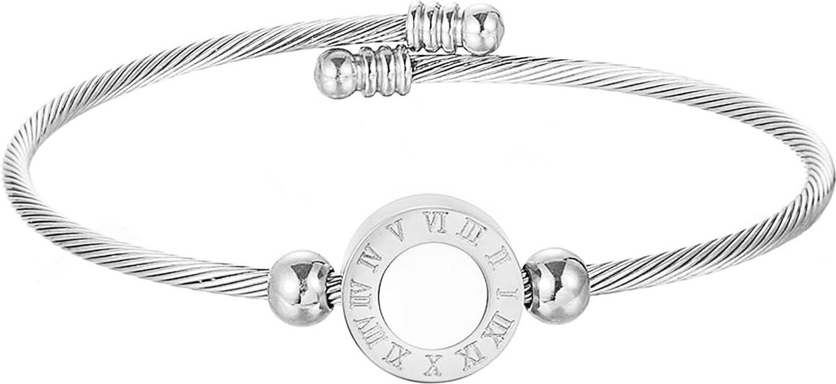 Roestvrijstalen Dames Armband - Stijlvol en Duurzaam - Modieuze Armband voor Vrouwen