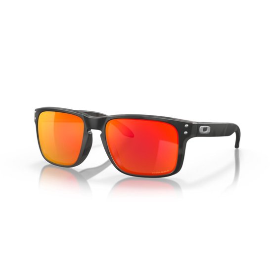 Oakley - Holbrook Zonnebril Mat Zwart Camo - Prizm Ruby Lens van Oakley — afbeelding 2