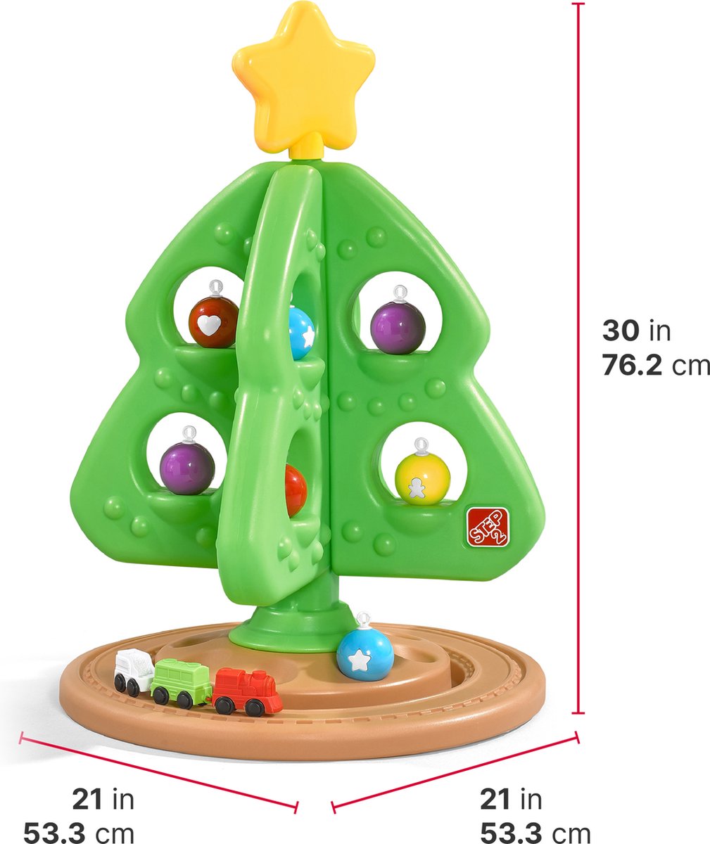 Bungalow – Evergreen kerstboom Papier – Shell 26 cm – Scandinavisch Design