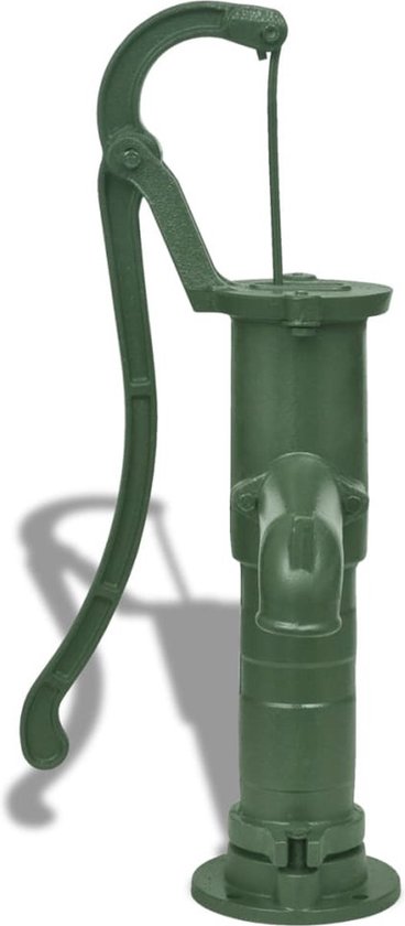 The Living Store Tuinwaterpomp met standaard gietijzer - Handwaterpomp - Gieterijzeren Pomp - Tuingereedschap - Waterpomp - Irrigatieapparatuur