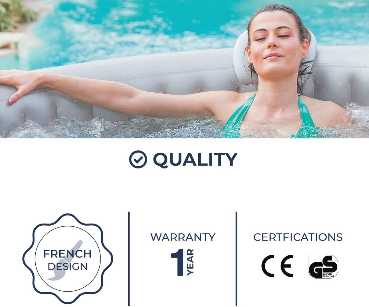 Opblaasbare Spa met Veiligheidsfuncties en Eenvoudig - afbeelding 3