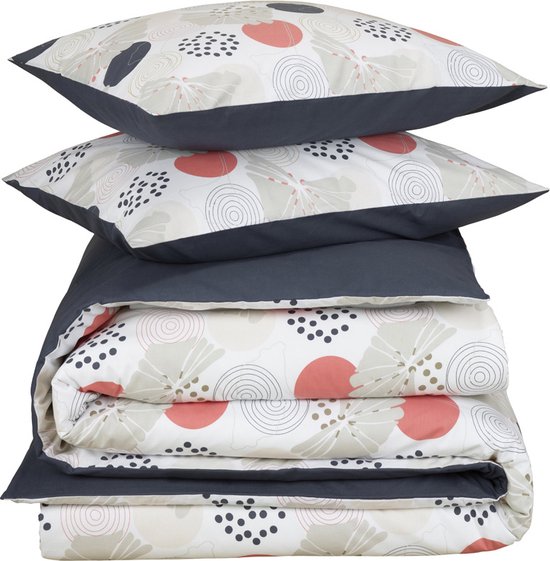 Housse de Couette De Witte Lietaer Hermes - Double - 240x200/220 cm - Blue Lyon