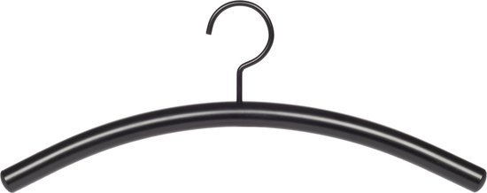 De Kledinghanger Gigant - Garderobehanger - Jassenhanger - 506-58 - 12 Stuks - Zwart De Kledinghanger Gigant - Garderobehanger - Jassenhanger - 506-58 - 12 Stuks - Zwart