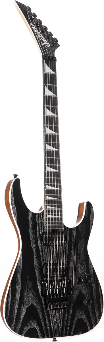 Jackson MJ Series Dinky DKRA MAH EB Matte Black Ash - ST-Style elektrische gitaar