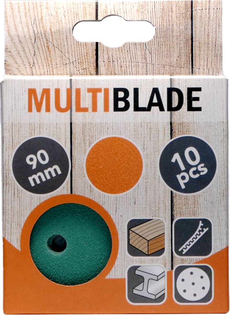 Multiblade MB90 schuurschijf 90mm korrel 40 (10 vellen)