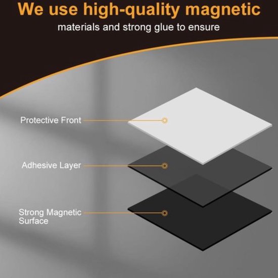 Bande Magnétique Autocollante Puissante A+B - 2m + 2m - Pour Moustiquaires, Rideaux & Fixations