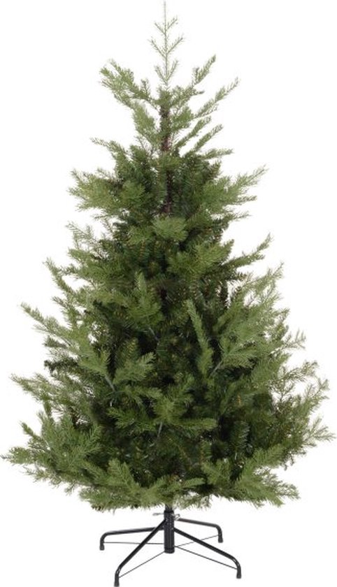 HOMCOM Kunstkerstboom 90 x 180 cm, Realistisch Naaldkleed, Hoogte verstelbaar, Groen HOMCOM Kunstkerstboom 90 x 180 cm, Realistisch Naaldkleed, Hoogte verstelbaar, Groen