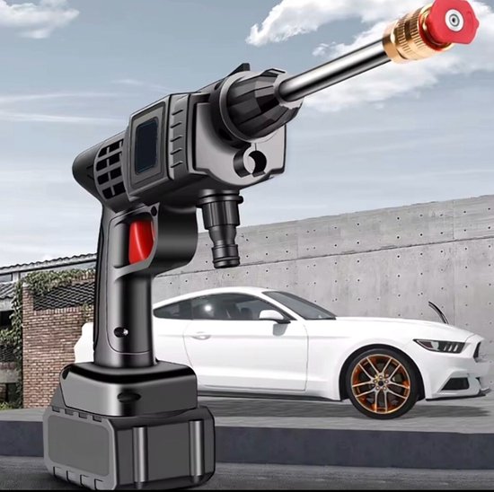 Gabrys® de nieuwe Elektrische hogedrukreiniger - Draadloze Hogedrukreinigers - auto wasmachine - waterpistool - Terrasreiniger - Reinigingsmachine - water - Met accessoires - Nieuw - tuin - auto - huis