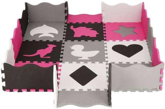 meiqicool Speelmat, puzzelmat van schuim, puzzelmat, kindertapijt, 25