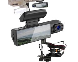 Dashcam Auto - Wifi Rijrecorder - 2 Kanaals 1080P - Groothoeklens (170°/110°) - Super Nachtzicht - G-Sensor - Parking Monitoring - Loop Opname