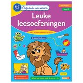 Oefenboek met stickers - Leuke leesoefeningen 6-7 jaar - 1ste leerjaar - groep 3