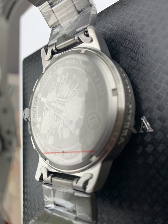 Alpha Sierra Titan SBS05 Herenhorloge Zilverkleurig Limited Edition O 45 mm bol