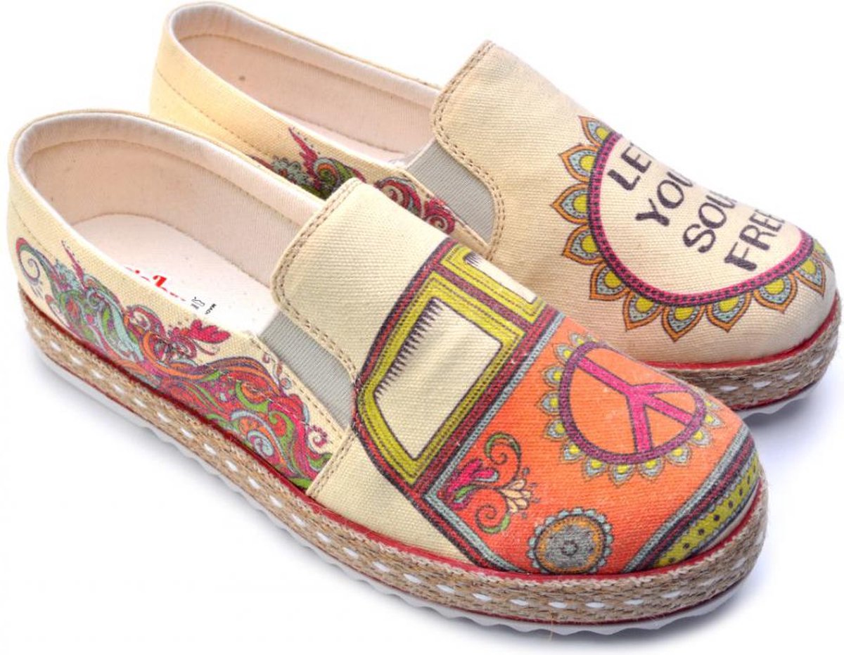 GOBY Let Your Soul Free Instappers Schoenen Handgemaakt Premium Kwaliteit